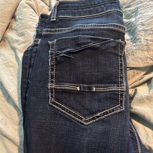 BKE Dark Blue Women's Ankle Jeans